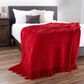 Timberlake LHC 60" x 70" Ultra Soft Chenille Throw in Vineyard Red, , large