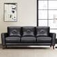 Blue River Almafi Stationary Sofa in Brown, , large