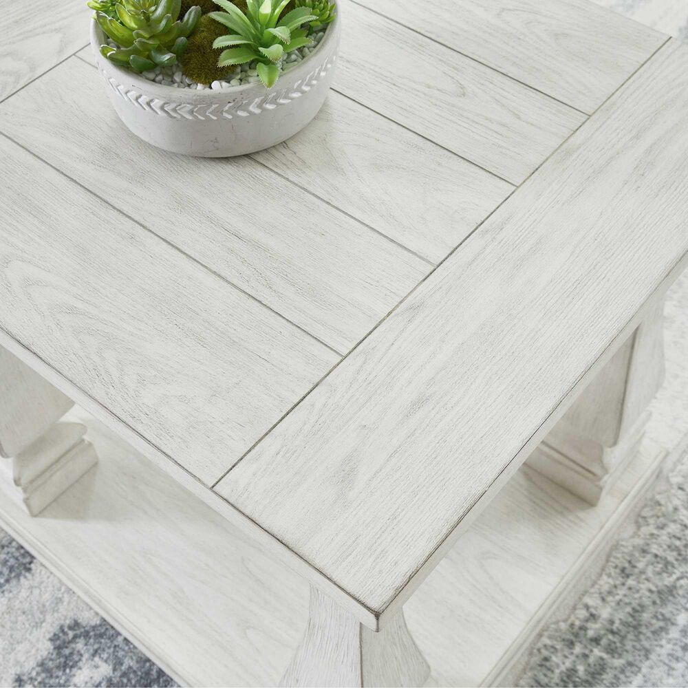 Ashley Arlendyne End Table Antique in White, , large