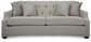 Decor-Rest Furniture Stationary Sofa in Effie Ivory, , large
