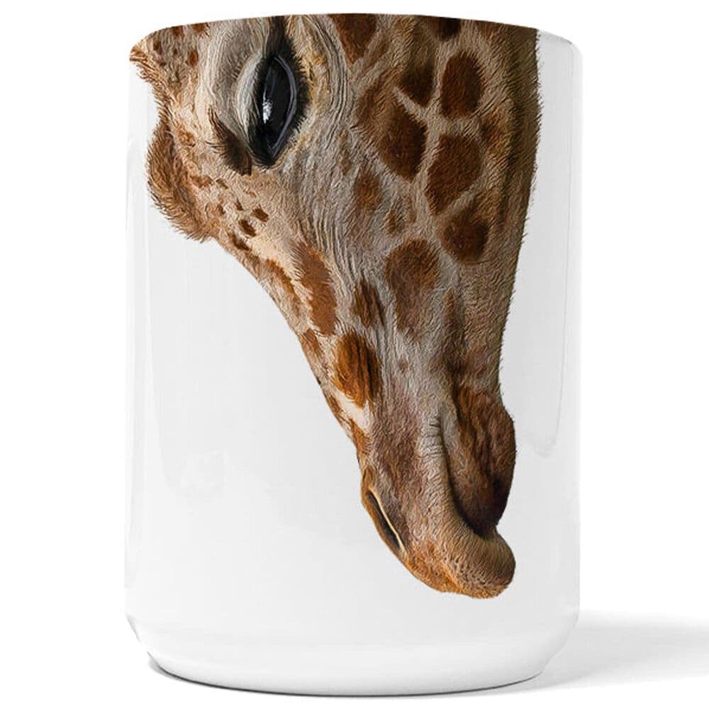 American Brand Studio 15 Oz Giraffe Snout Mug in White, , large