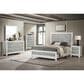 Titanic Furniture Artic 2-Drawer Nightstand in Gray and White, , large
