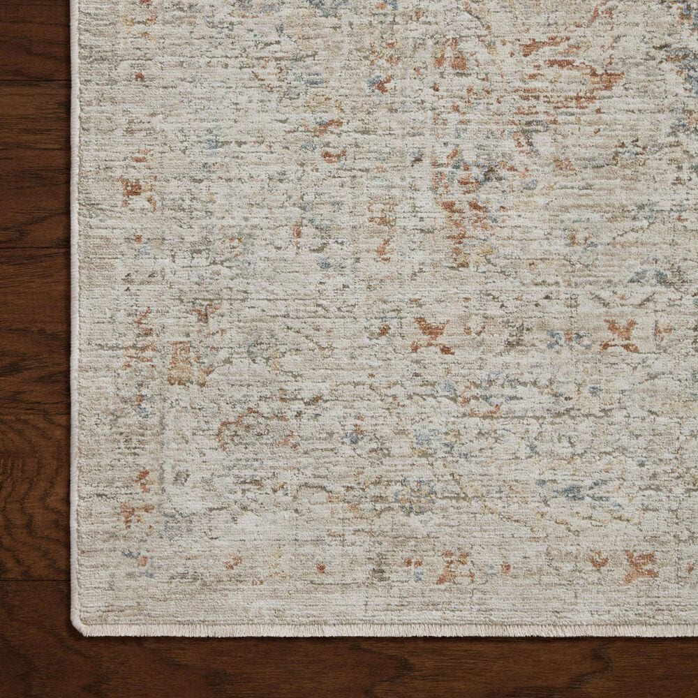 Amber Lewis x Loloi Honora Bone and Multicolor 2&#39;7&quot; x 10&#39; Runner, , large