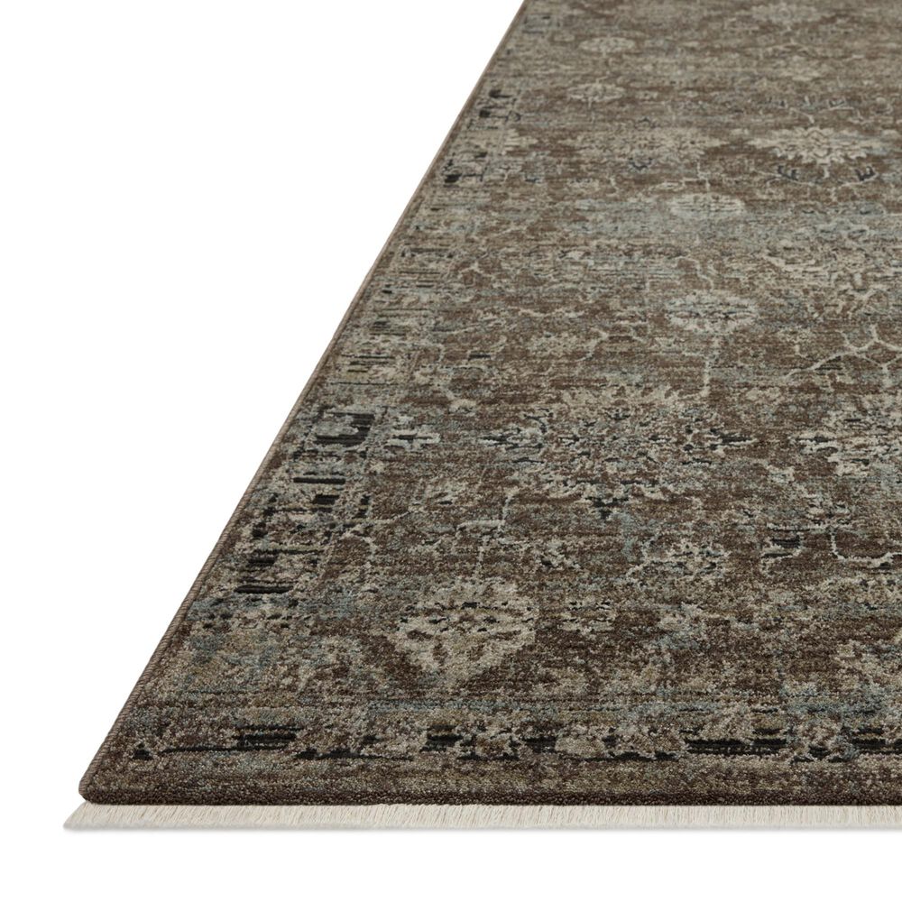 Loloi Briar Bark and Lagoon 7'10" x 10' Area Rug, , large
