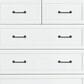 Appleseed Rowan 6-Drawer Tall Chest in Pure White, , large