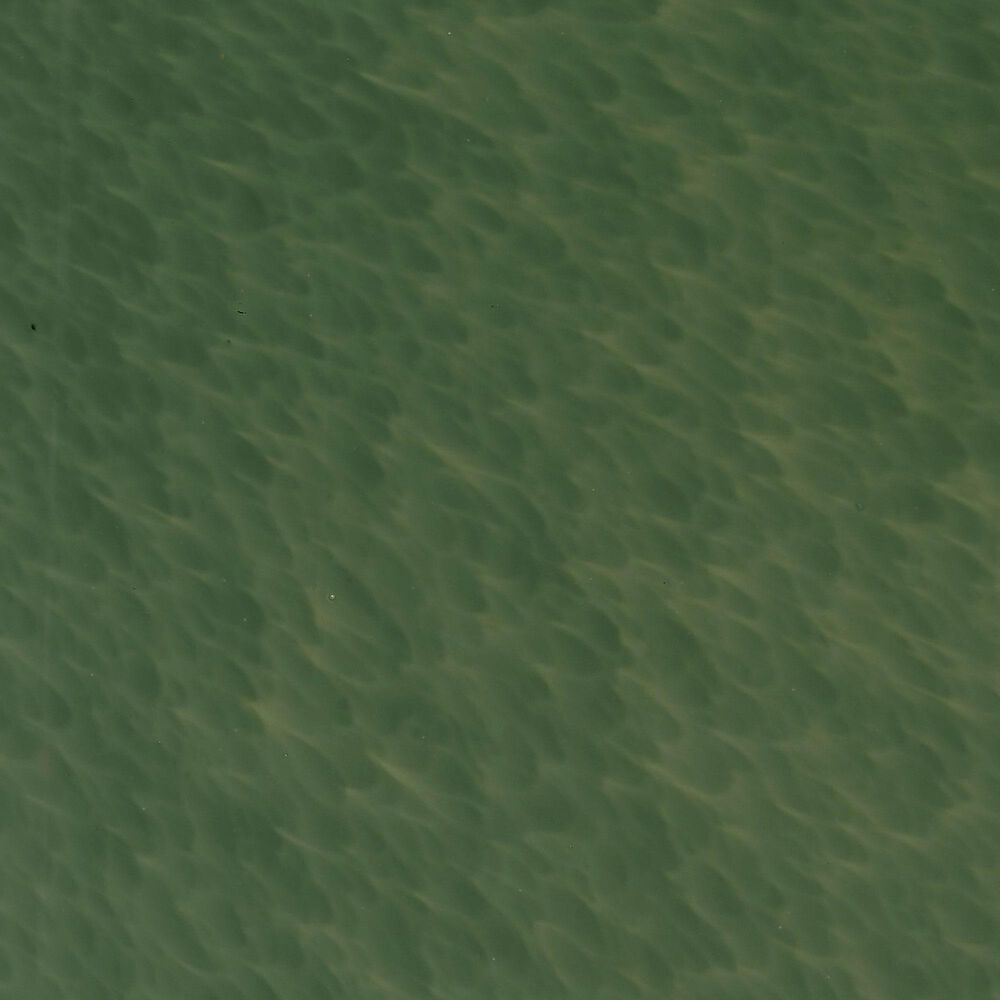 Splendor Living Upland Glass Garden Stool in Green, , large