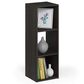 HOMLUX 3-Cube Open Shelf Bookshelf in Espresso, , large