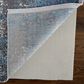 Feizy Cadiz Abstract 7"9" x 11" Blue and Gray Area Rug, , large