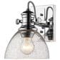 Golden Lighting Hines 1-Light Semi-Flush in Chrome, , large