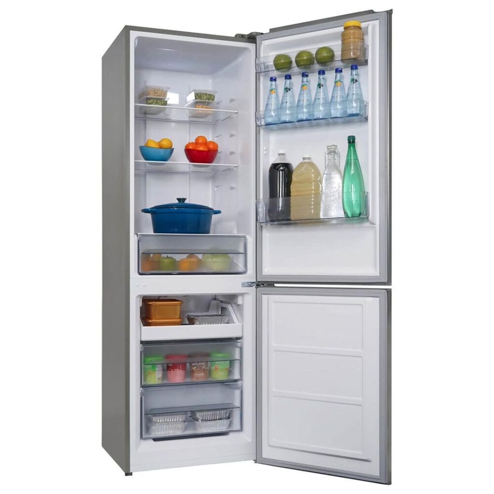 Danby 10.3 Cu. Ft. Apartment Size Bottom Mount Refrigerator in Stainless Steel, , large