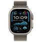 Apple Watch Ultra 2 GPS + Cellular 49mm Natural Titanium Case with Natural Titanium Milanese Loop - L, , large