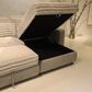 Fan Creek 3-Piece Right Facing Power Sectional with Chaise in Gray - A TikTok Favorite, , large