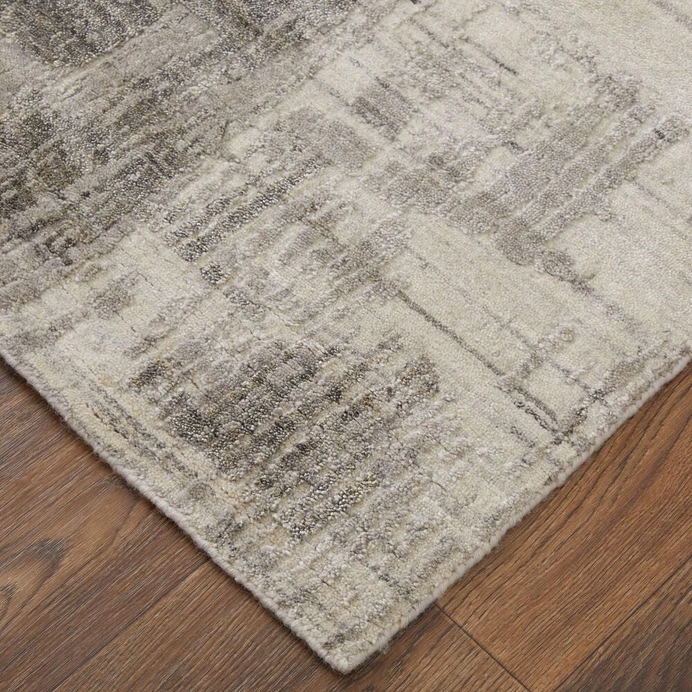 Feizy Eastfield 69AKF 2&#39; x 3&#39; Gray and Beige Area Rug, , large