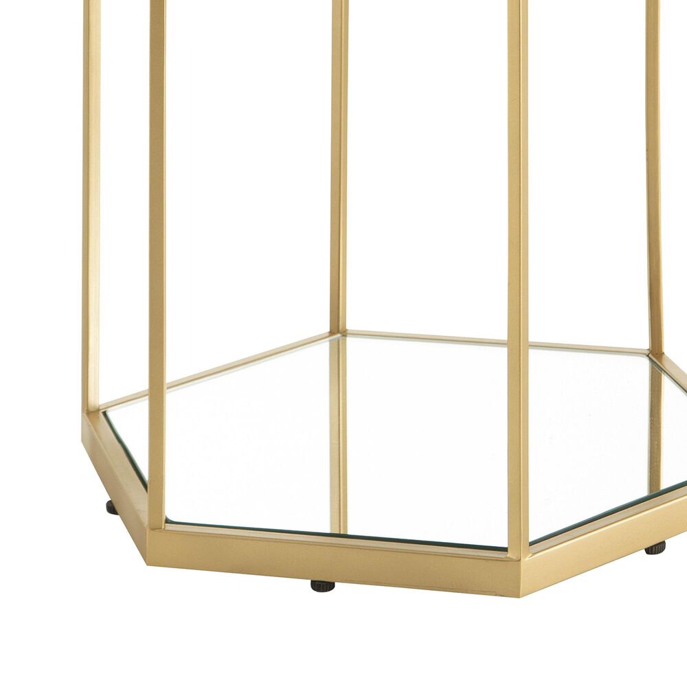 Ashley Veerwick Accent Coffee Table in Gold, , large