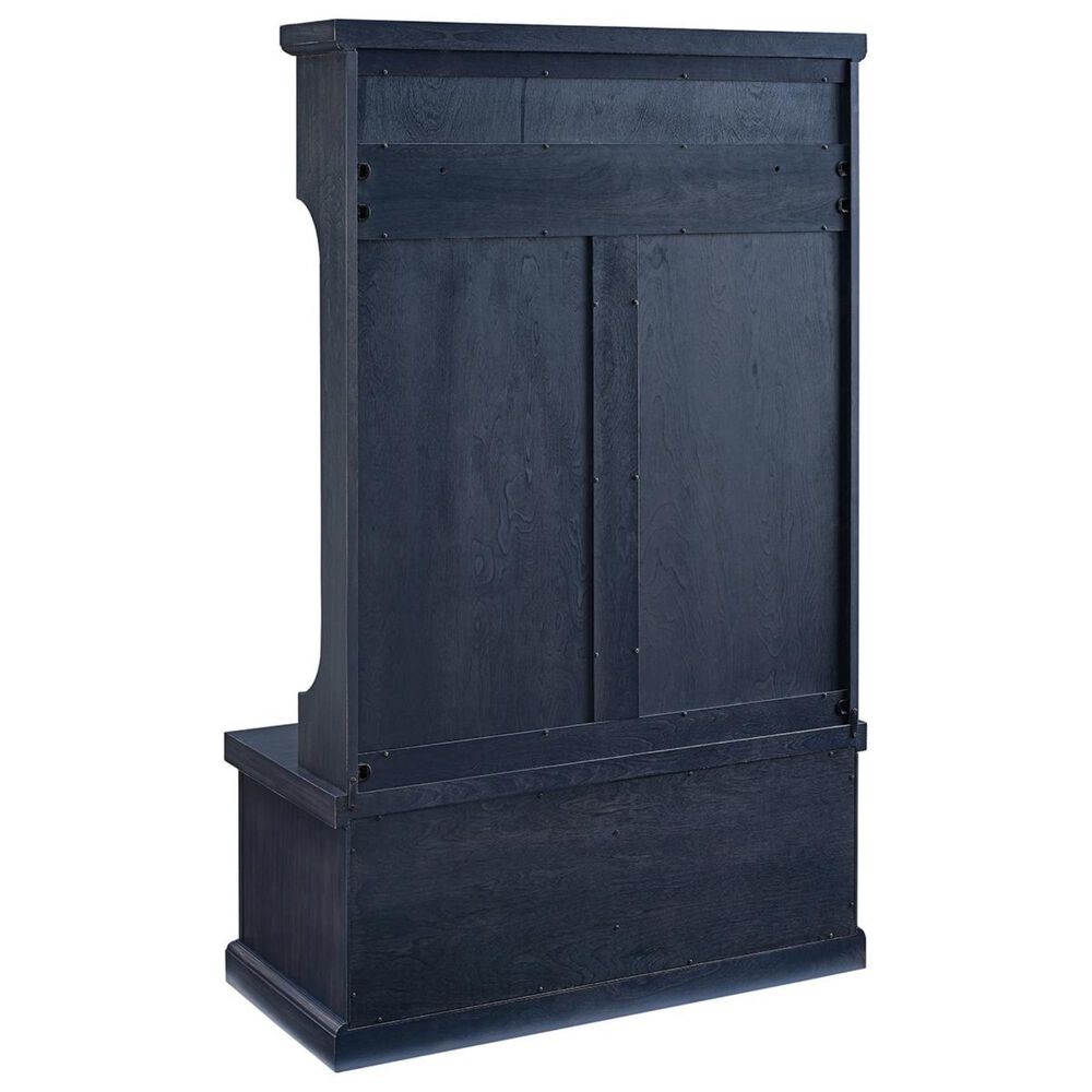 Crosley Furniture Seaside Hall Tree in Navy NFM