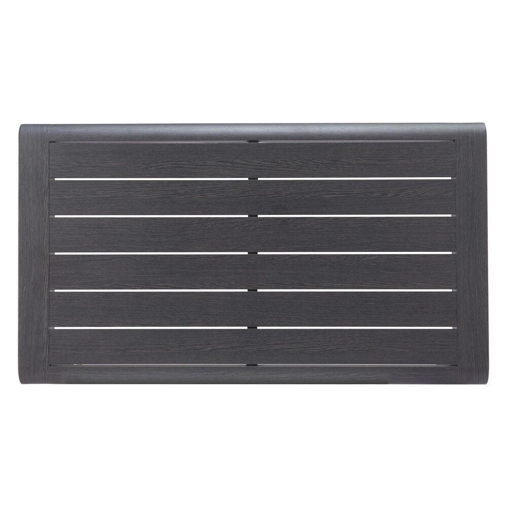 Zuo Modern Rolig Patio Coffee Table in Black, , large