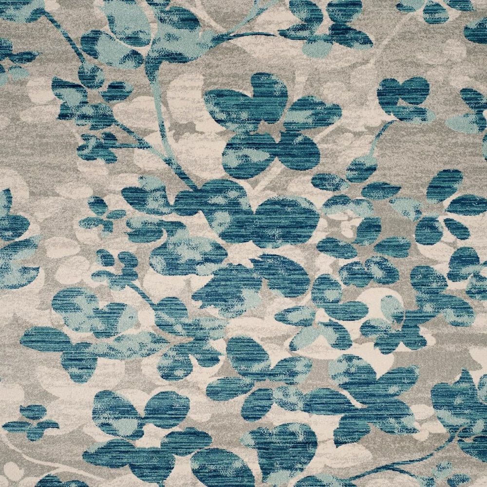 Safavieh Evoke EVK236J-10 10&#39; x 14&#39; Grey/Light Blue Area Rug, , large