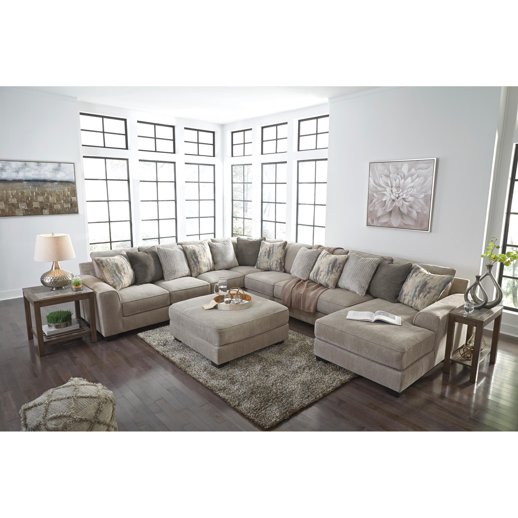 Large sectional ashley clearance furniture