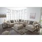 Signature Design by Ashley Ardsley 4-Piece Sectional with Chaise in Pewter, , large