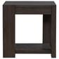 Belle Furnishings Lennox Hill Square End Table in Bark, , large
