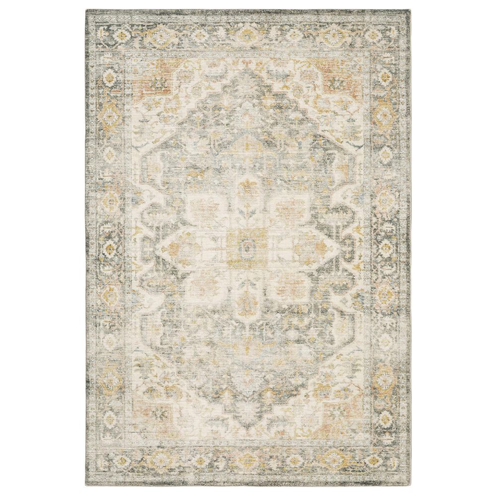 Oriental Weavers Savoy Lawrence 28103 5"3" x 7"3" Grey Area Rug, , large