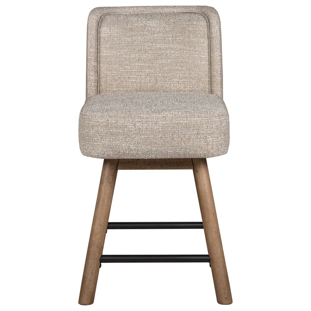 Sterling Timber Pagosa Swivel Counter Stool in English Knotty Oak, , large