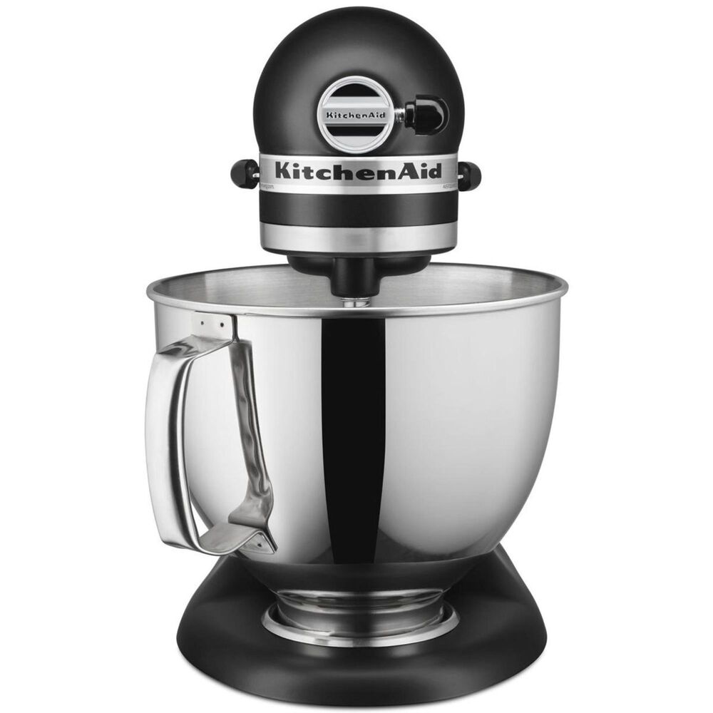 KitchenAid Artisan Series 5 Quart Tilt-Head Stand Mixer in Imperial Black, , large