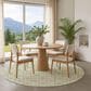 Dalyn Rug Company The Reserve TR6 Celery 8" Round Indoor/Outdoor Area Rug, , large