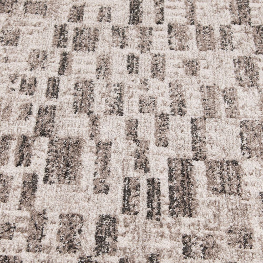 Central Oriental Heirloom Carrington Champagne and Tan 7'10" x 9'10" Area Rug, , large