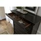 at HOME Caldwell Chest in Caldwell Dark Brown with Black, , large
