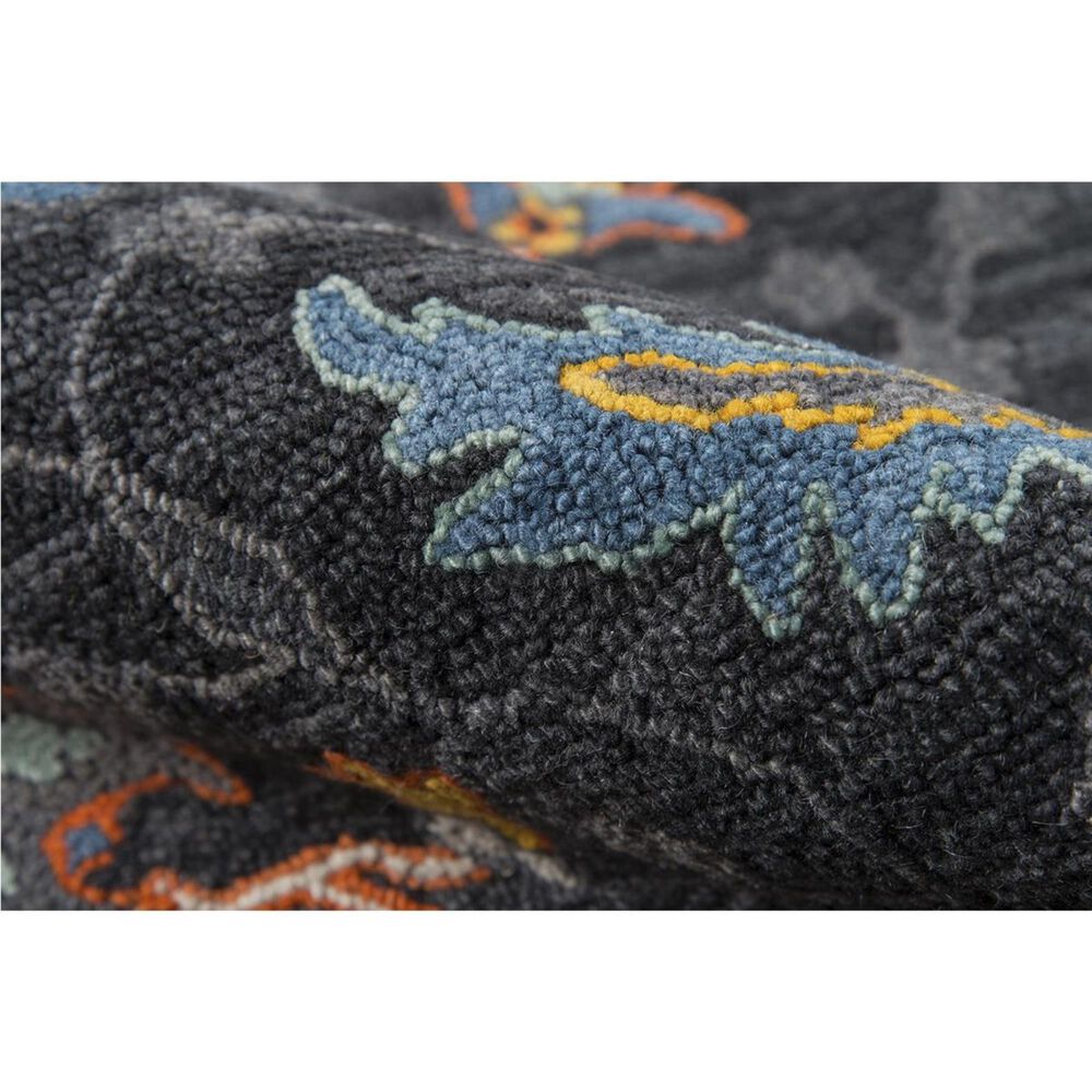 Momeni Ibiza IBI-03 6&#39; x 9&#39; Charcoal Area Rug, , large