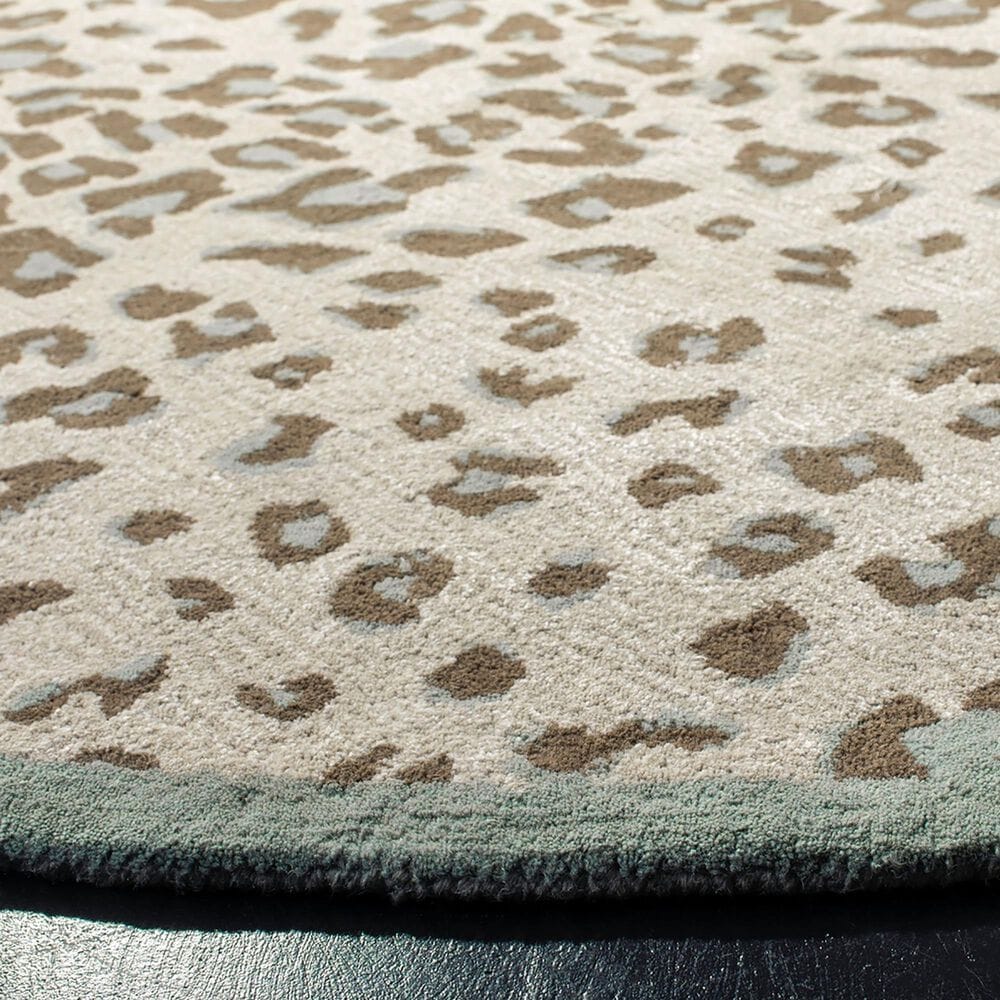 Safavieh Martha Stewart Kalahari 6&#39; Round Grassland Green Area Rug, , large