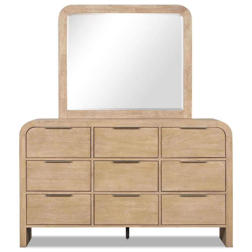 Furniture of America Hayes 6-Piece Queen Bedroom Set in Natural, , large