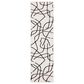 ROW by Oriental Weavers Quinn QUI12 Beige and Black 2" x 7" Runner, , large