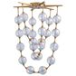 Golden Lighting Pearla 34" LED Pendant in Brushed Champagne Bronze, , large