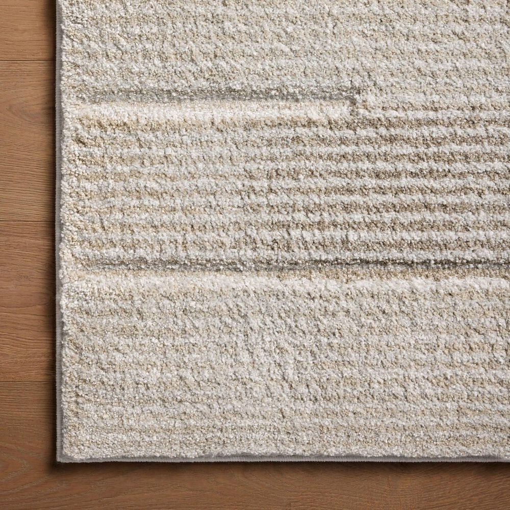 Loloi Silas 2&#39;7&quot; x 4&#39; Fog and Natural Area Rug, , large