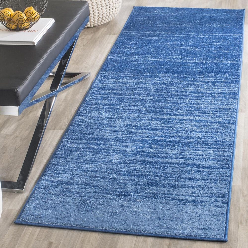 Safavieh Adirondack ADR113F-28 2"6" x 8" Light Blue/Dark Blue Runner, , large
