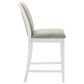 Armen Living Nolan 30" Bar Stool in Matte White, , large