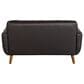 Mayberry Hill Horizon Stationary Loveseat in Pebble Dark Grey, , large