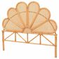 Baxton Studio Flower Modern King Headboard in Light Honey, , large