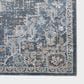 Central Oriental Orient Dorcie 3"1" x 5"3" Blue and Dark Grey Area Rug, , large
