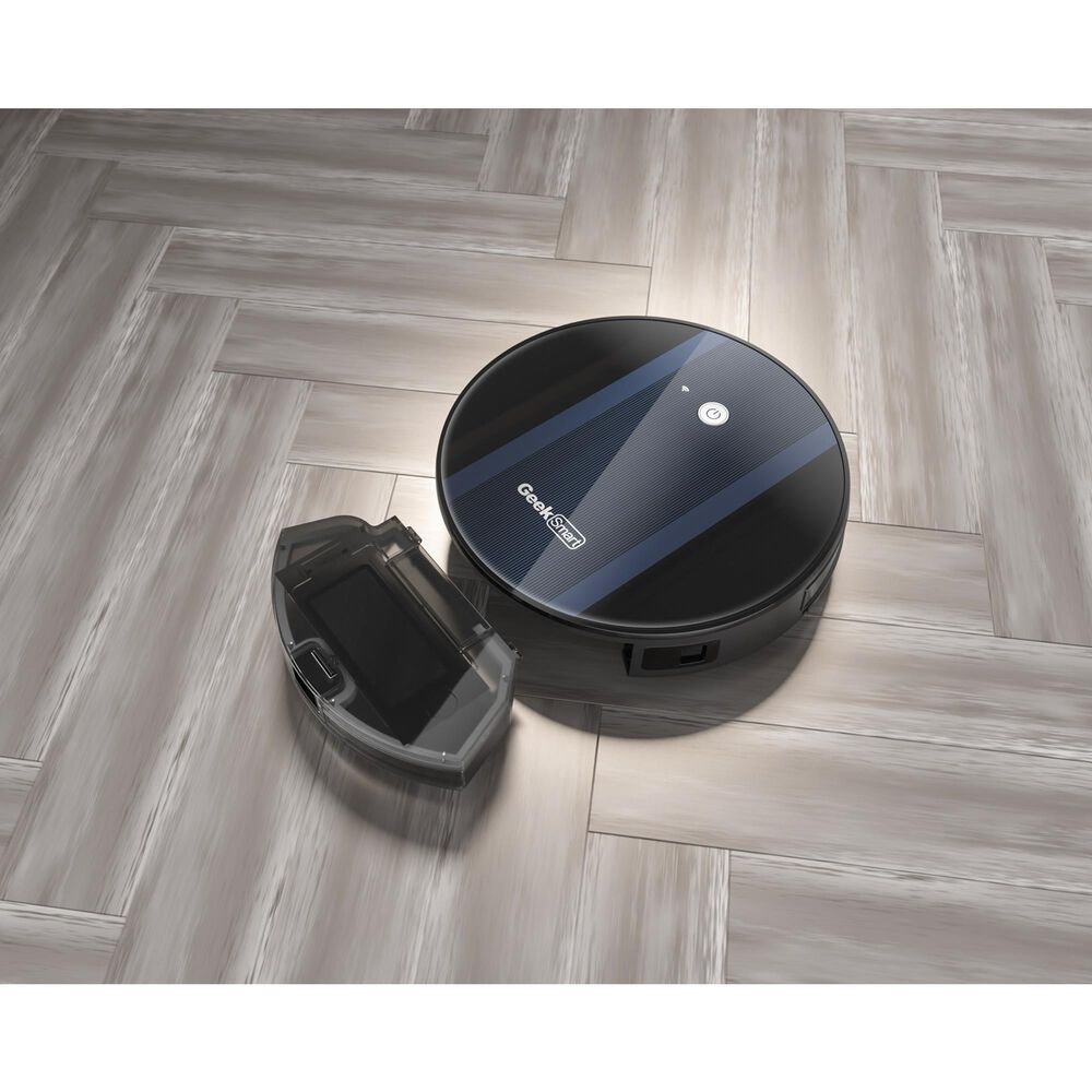 HOMLUX G6 Smart Robot Vacuum Cleaner in Black, , large