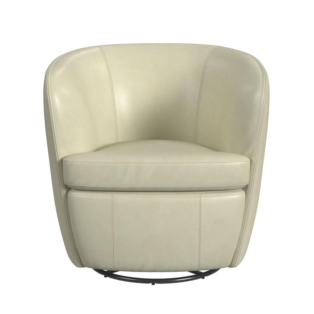 Mayberry Hill Vito Swivel Chair in Cream, , large