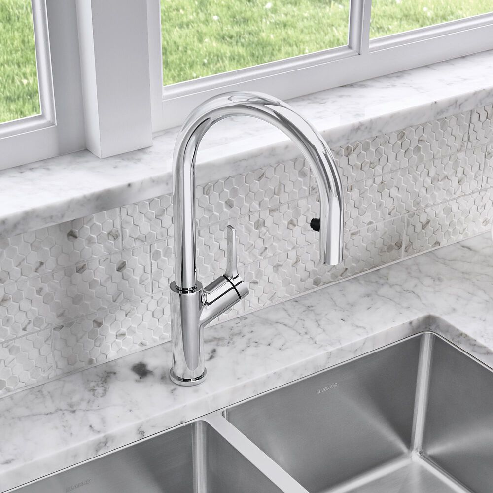 Blanco Urbena 1.5 GPM Pull-Down Kitchen Faucet in Chrome, , large