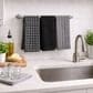 Willow & Hem Rowan Kitchen Towel in Black (Set of 3), , large