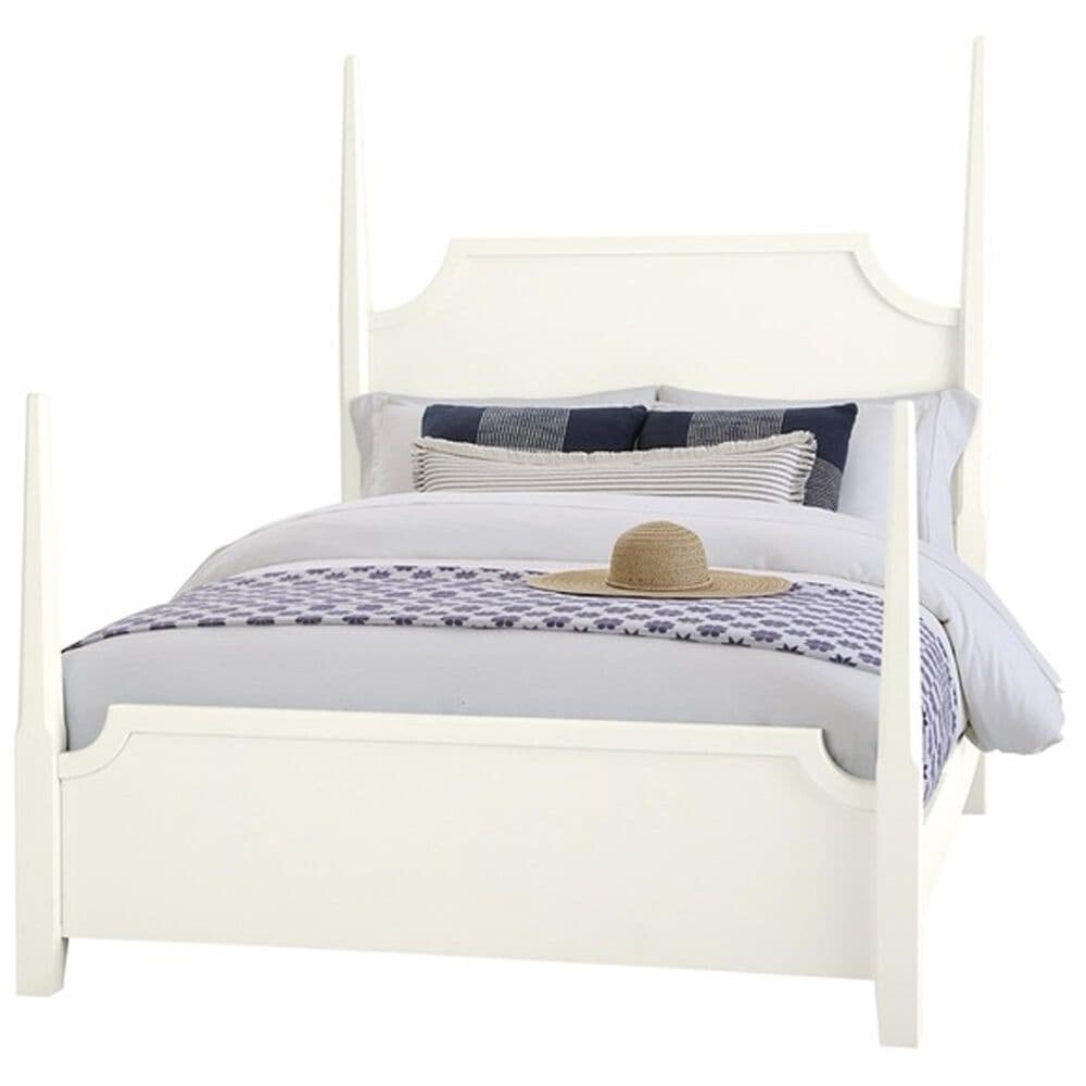 Viceray Collections Tide and Timber Full Poster Bed in White Maple, , large