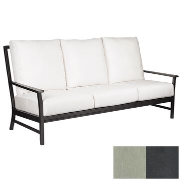 Venture Montana Stationary Sofa with Vesper Fog Cushion in Graphite, , large
