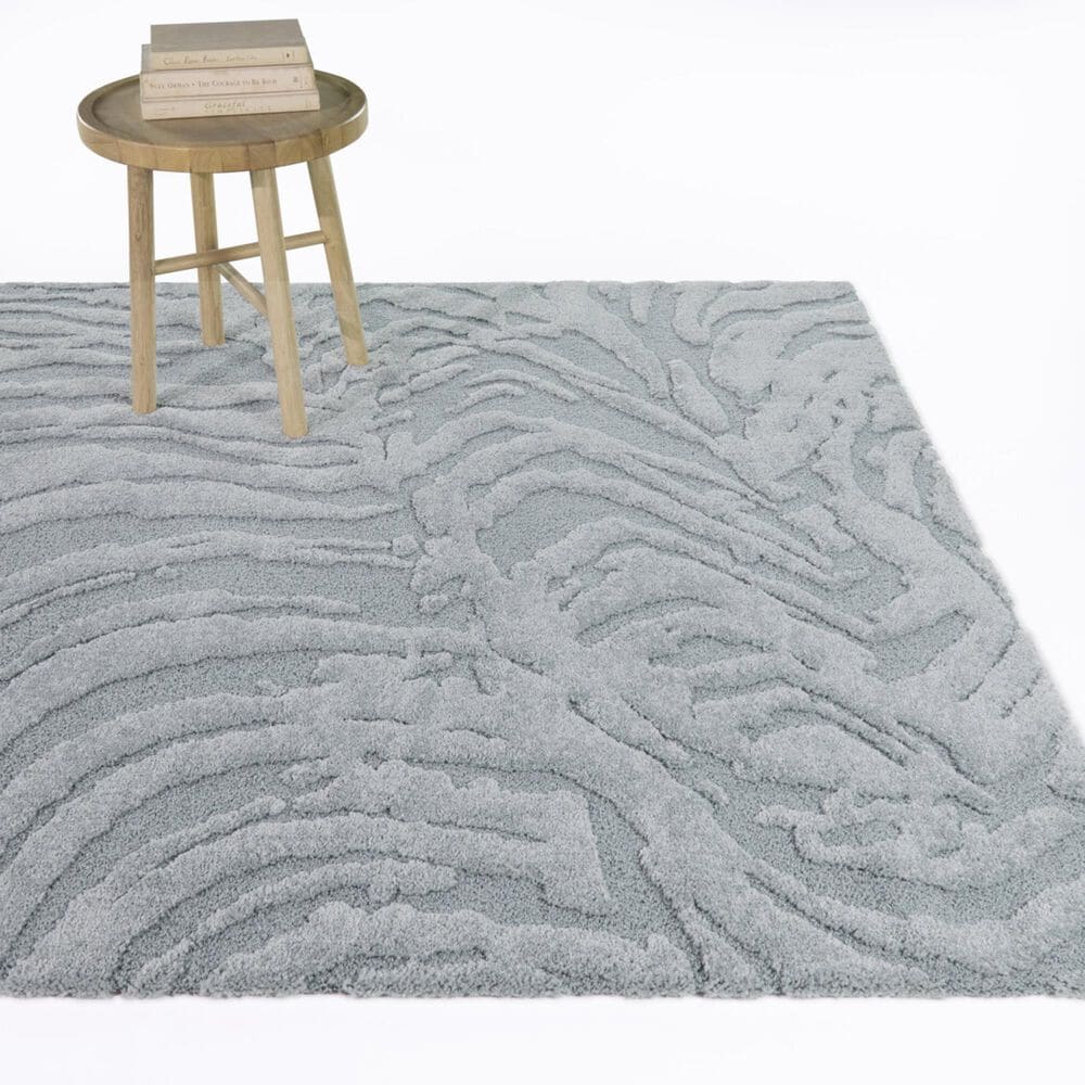 Balta Rugs Cocoon Alpert Teal 5'3" x 7' Area Rug, , large