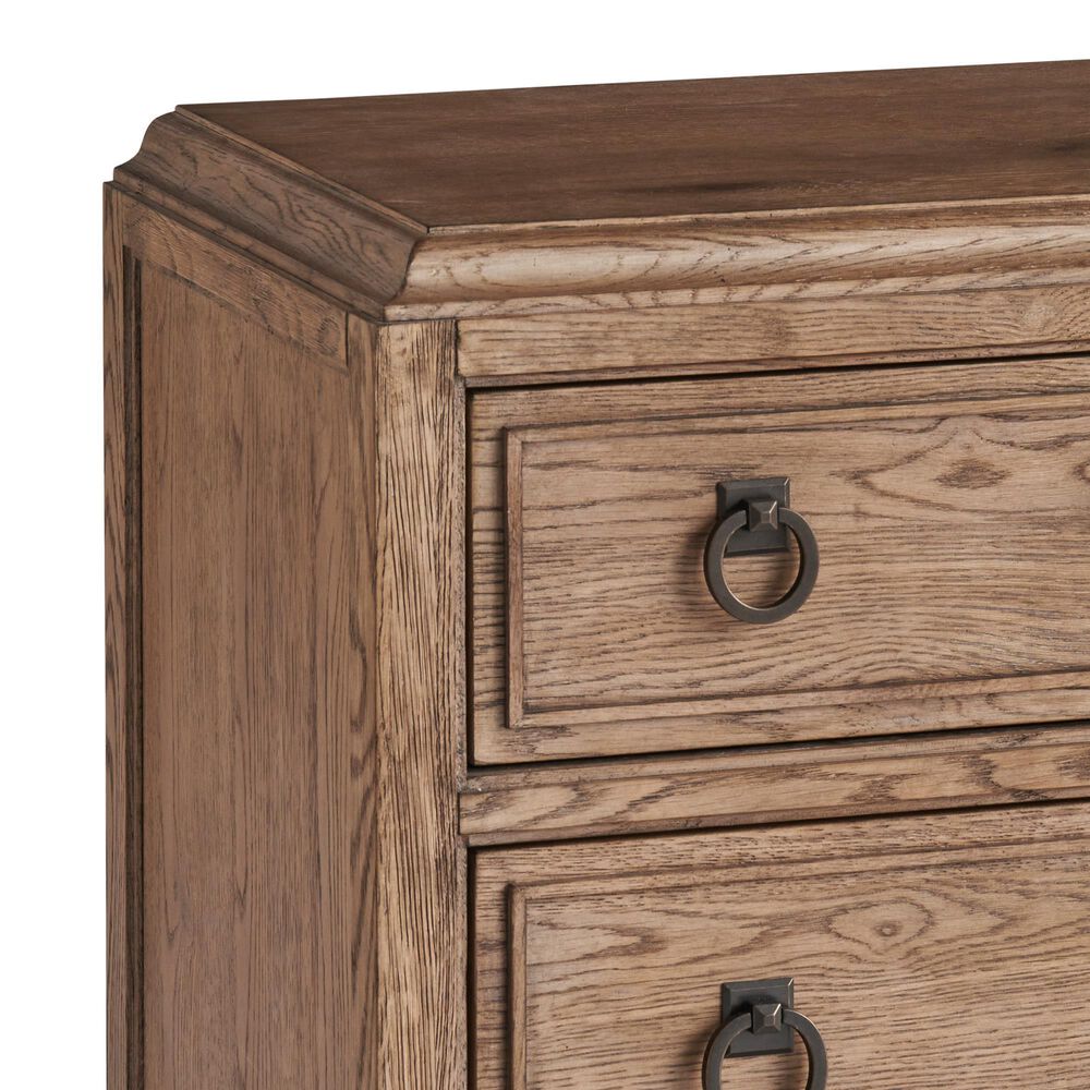 Universal Furniture Griffith Park 2-Drawer Nightstand in Sienna with AC and USB Ports, , large