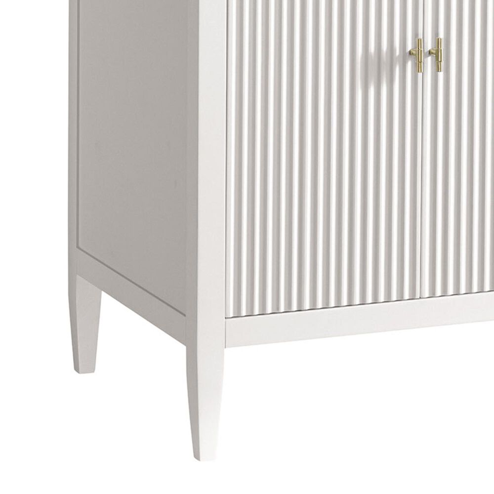 James Martin Vanities Myrrin 72&quot; Double Vanity in Bright White with 3 cm Eternal Marfil Quartz Top, , large